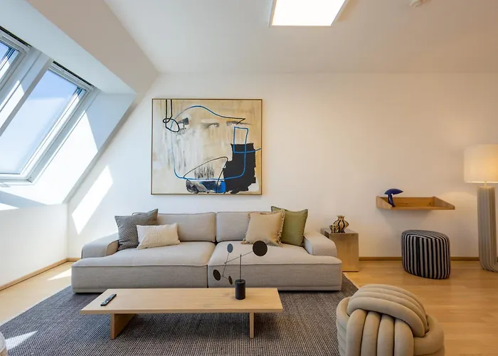 Dachgeschoss Mit Terrasse Am Karlsplatz Apartment Wien