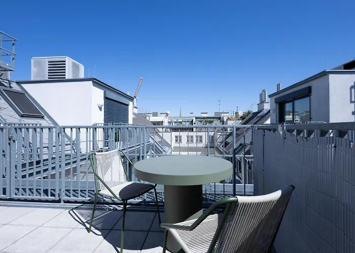 Dachgeschoss Mit Terrasse Am Karlsplatz Apartment Wien